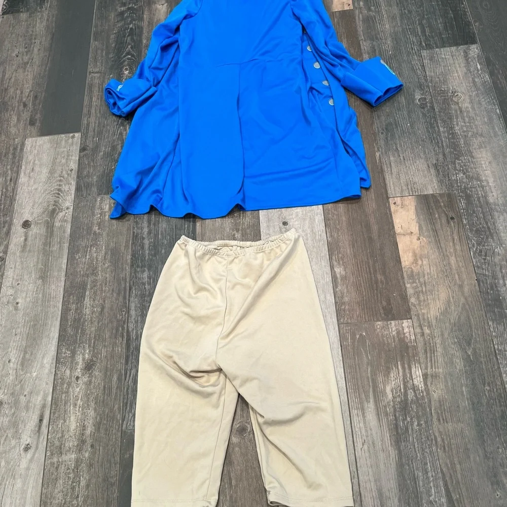 California Costumes Boys Blue and Tan Colonial Coat Set